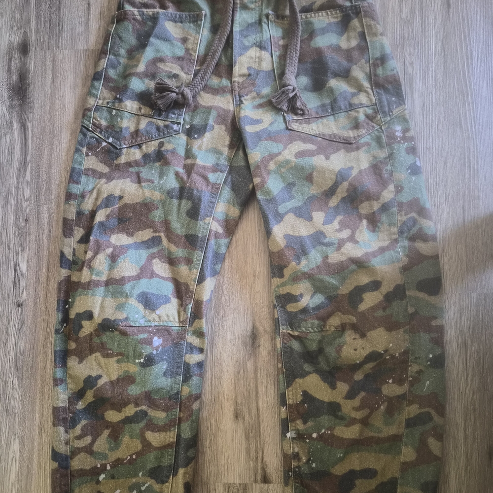 We The Free Green and Brown Cargo Pants